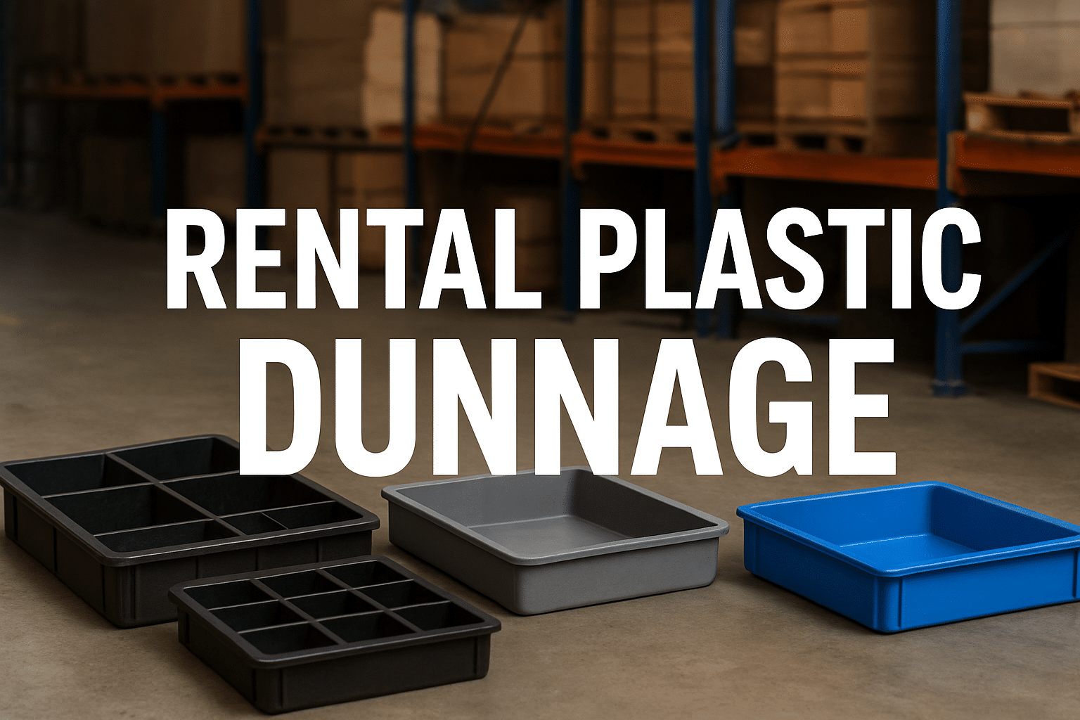 Rental Plastic Dunnage